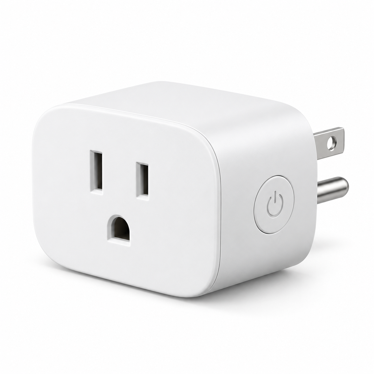 Indoor Smart Plug - Single US Outlet - White