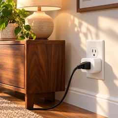 Indoor Smart Plug - Single US Outlet - White