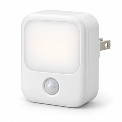 Plug-In Motion Sensor Night Light - White